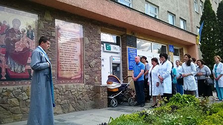 У м. Чорткові молились за ненароджених дітей